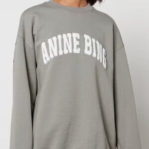 Anine Bing Gray Sweatshirt